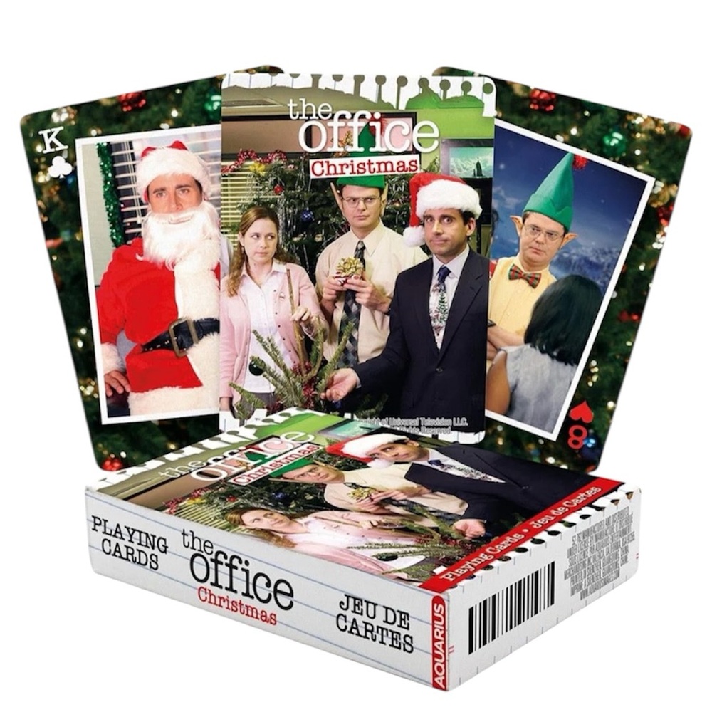 The Office Television Series Christmas Themed Playing Cards - NWT